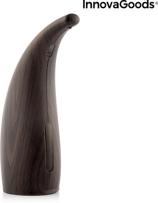 Dispensador de Jabon Automatico con Sensor Acabado Madera